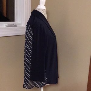 Chico’s navy travelers jacket